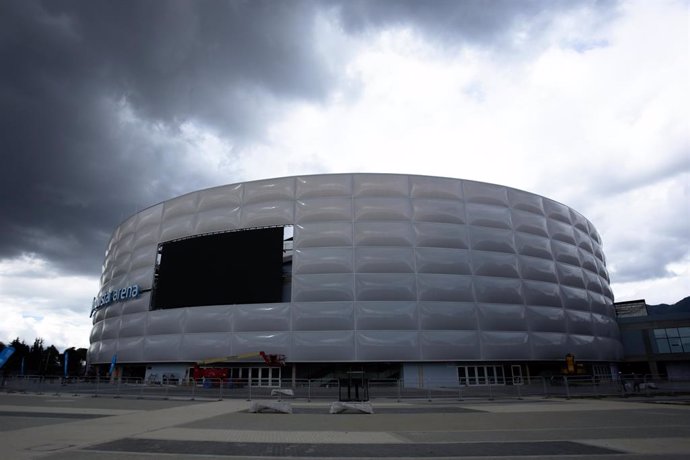 Bogotá. Septiembre 27 del 2018. El antiguo Coliseo el Campín dió paso al Movistar Arena, un espacio que tiene capacidad para 14 mil espectadores. (Colprensa - Diego Pineda)