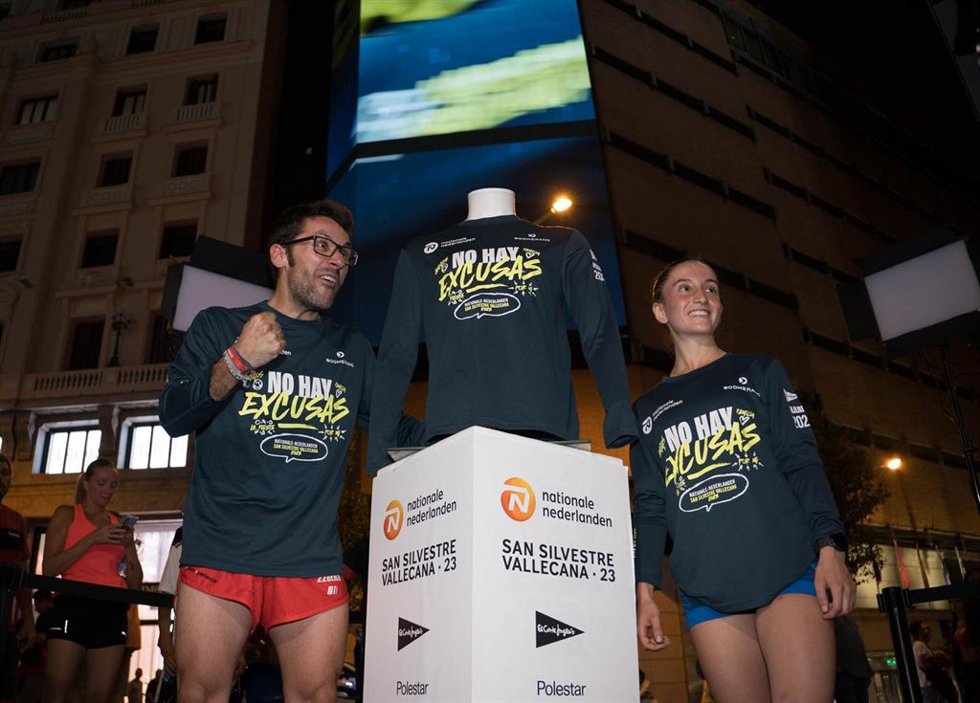 La San Silvestre Vallecana 2023 desvela su camiseta con el "no hay excusas"