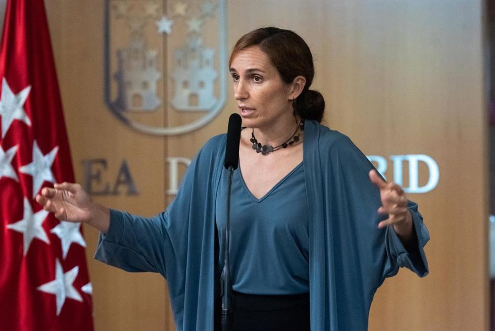 La portavoz de Más Madrid en la Asamblea de Madrid, Mónica García. Archivo.