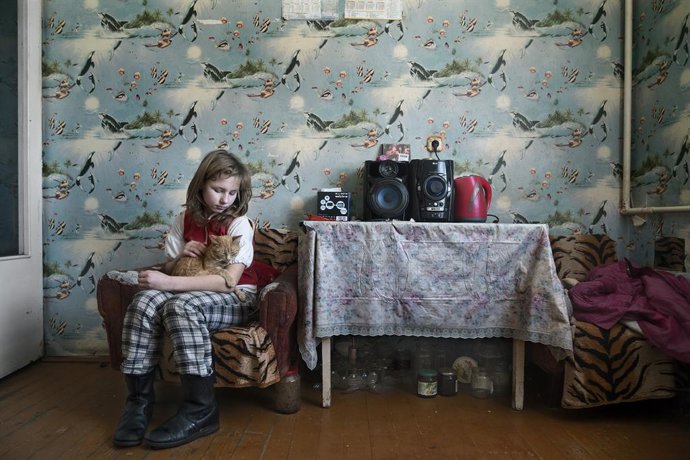 Archivo - Fotografía de la exposicón 'Chernobyl'