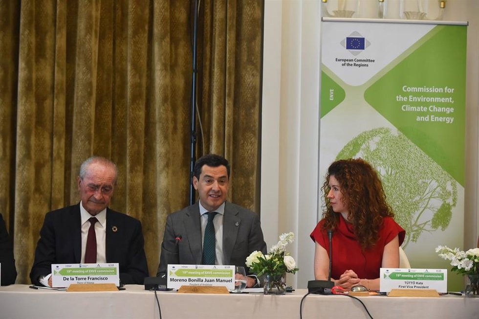 Comisión ENVE del Comité Europeo de las Regiones, celebrado en Málaga.