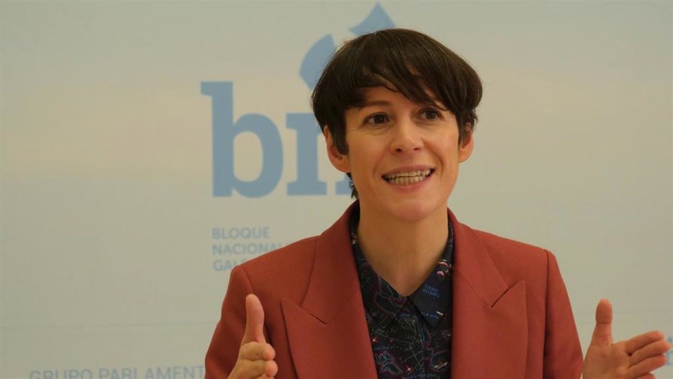 Archivo - La líder del BNG, Ana Pontón