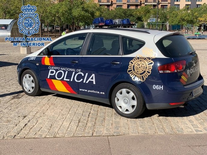 Coche de Policía Nacional en imagen de archivo