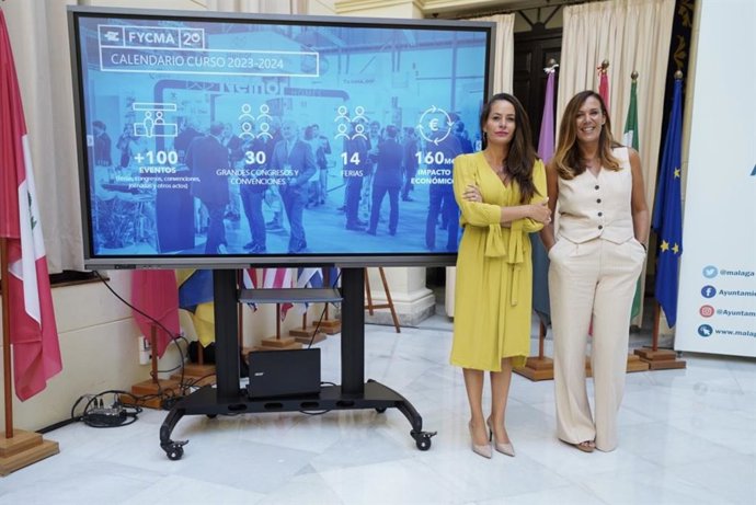 La concejala de Innovación, Digitalización y Captación de Inversiones del Ayuntamiento de Málaga, y edil responsable de Fycma, Alicia Izquierdo, ha presentado el calendario congresual y ferial.