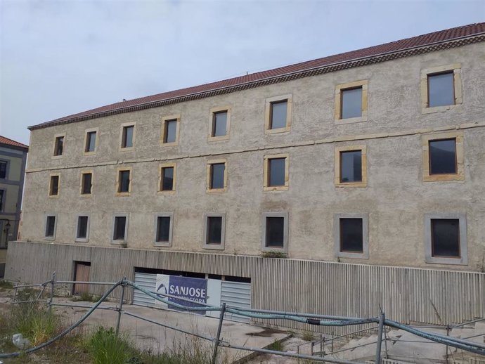 Edificio de Tabacalera, en Gijón.