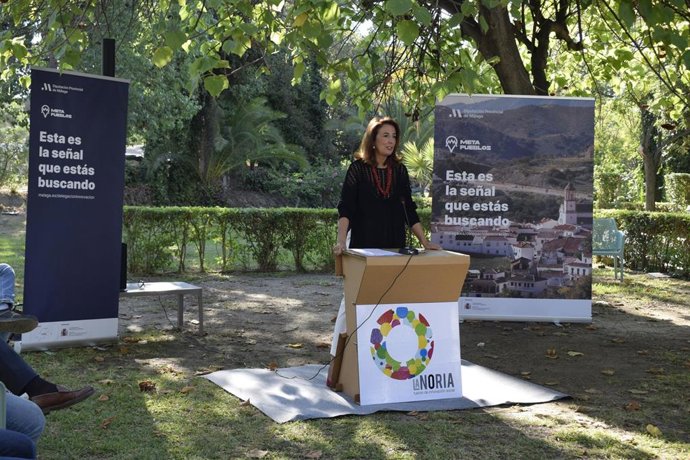 La vicepresidenta de Ciudadanía y Equilibrio Territorial, Antonia Ledesma, en un acto