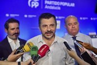 PP-A: "La petición de los independentistas de un nuevo referéndum desmonta discurso pacificador de Sánchez en Cataluña"