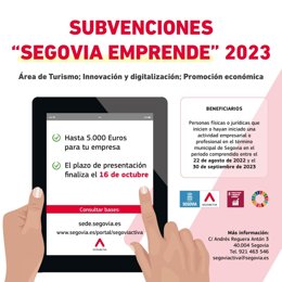 Cartel de la convocatoria.