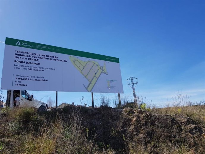 Zona La Dehesa en Ronda en una imagen de archivo