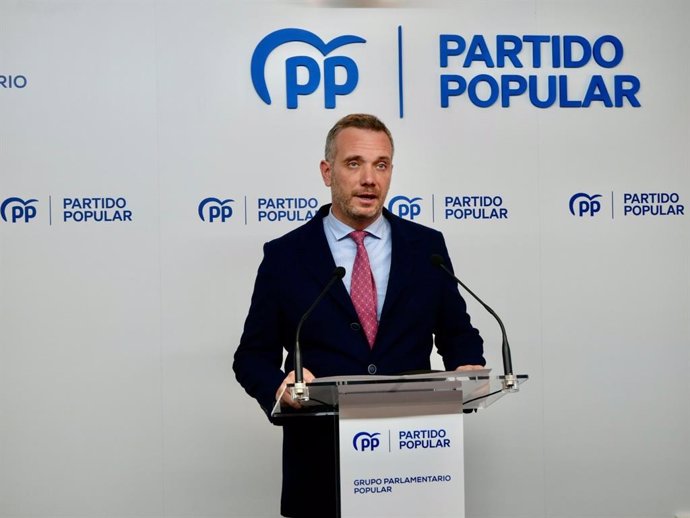 El vicesecretario de Comunicación, Organización y Electoral del PP de la Región de Murcia, Joaquín Segado