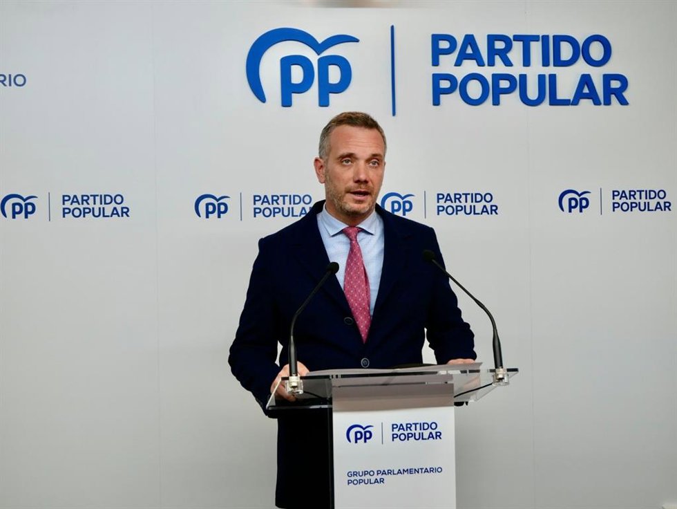 El vicesecretario de Comunicación, Organización y Electoral del PP de la Región de Murcia, Joaquín Segado