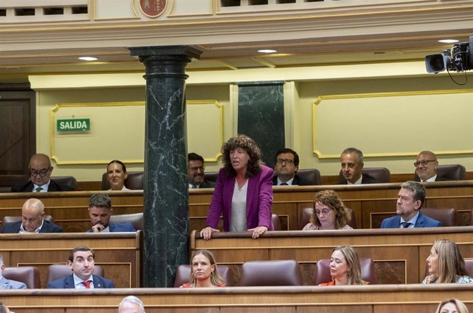 Archivo - La diputada de ERC Teresa Jord.