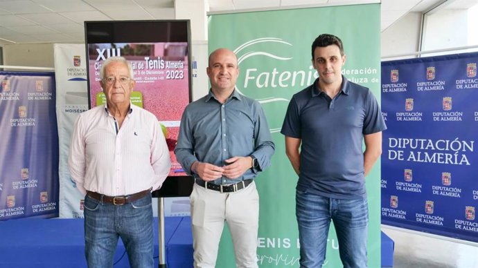 Presentación del Círcuito Provincial de Tenis de Almería.