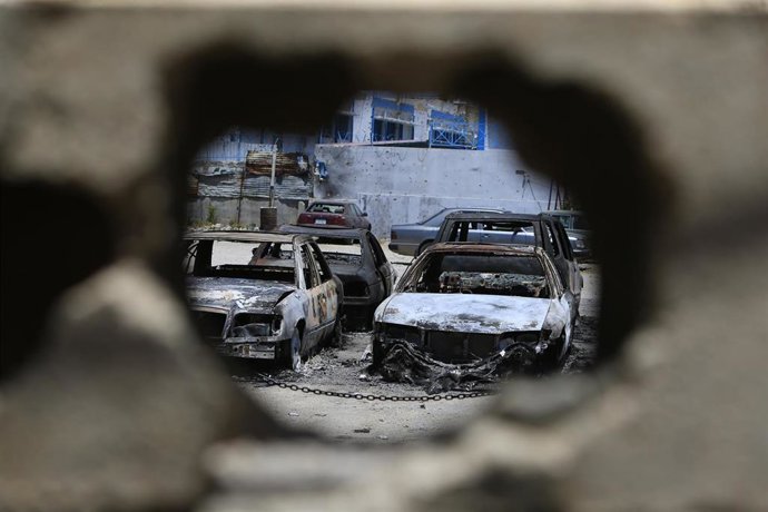 Archivo - Enfrentamientos en Ain al Hilweh (Líbano)