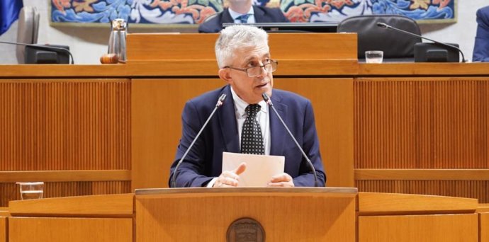 El consejero de Agricultura, Ganadería y Alimentación del Gobierno de Aragón, Ángel Samper