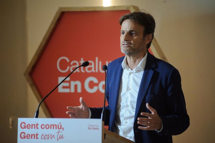 Archivo - El dirigente de En Comú Podem, Jaume Asens