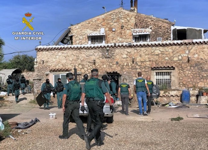 Imagen del momento de la detención