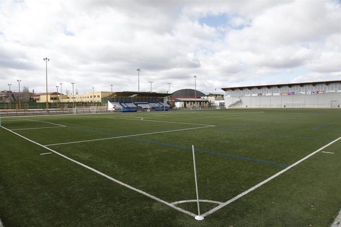 Archivo - Campo de fútbol de Tarazona (Zaragoza)