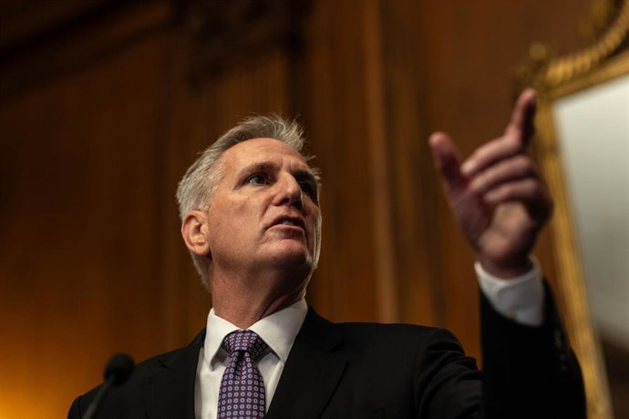 El presidente de la Cámara de Representantes, el republicano Kevin McCarthy
