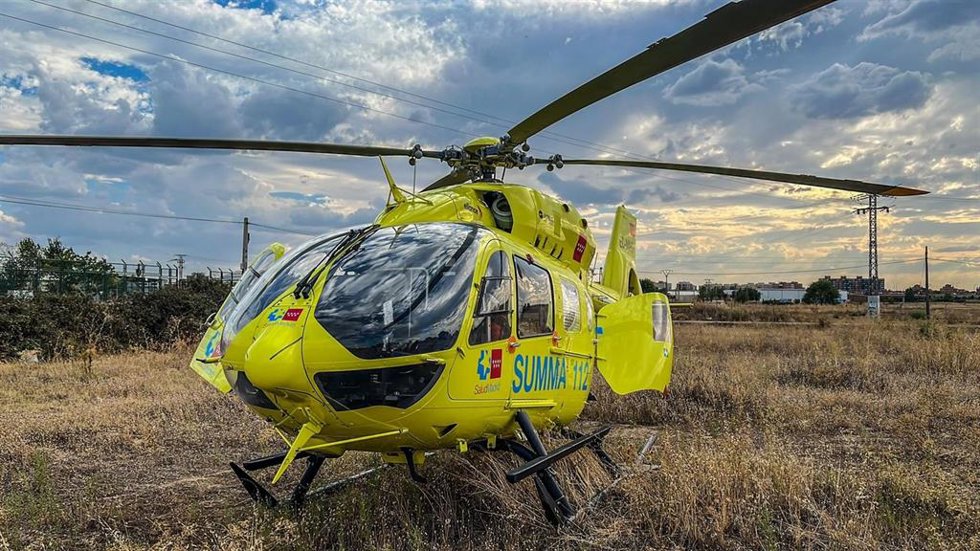 Helicoptero del Summa 112