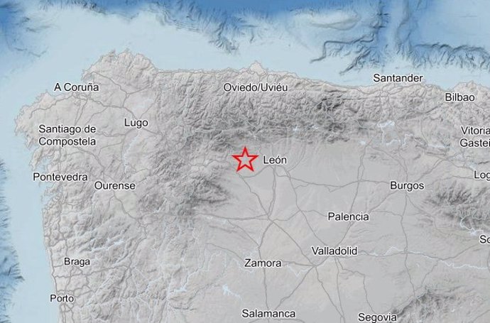 Terremoto de 4,3 registrado en León