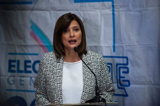 La vicepresidenta electa de Guatemala, Karin Herrera