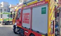 Rescatan a un menor tras sufrir una caída de diez metros a la presa de El Retortillo en Peñaflor (Sevilla)