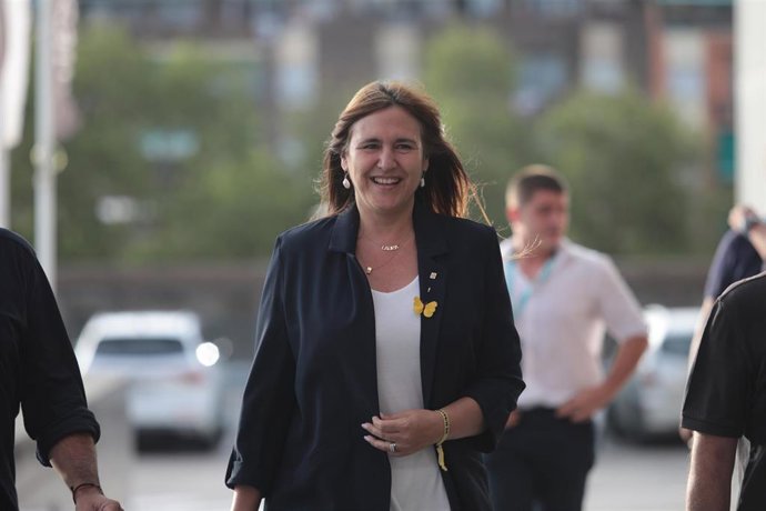 Archivo - La presidenta de Junts per Catalunya, Laura Borrs