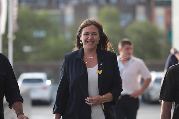 Archivo - La presidenta de Junts per Catalunya, Laura Borrs