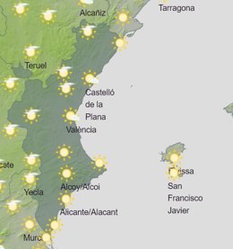 Previsión meteorológica en la Comunitat Valenciana