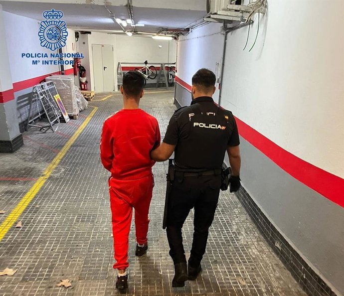 La Policía Nacional detiene a un hombre por agredir a un vendedor ambulante que intentaba evitar un robo a una turista en Palma