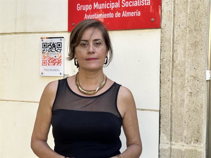 La concejala del PSOE en el Ayuntamiento de Almería, Carmen Aguilar.