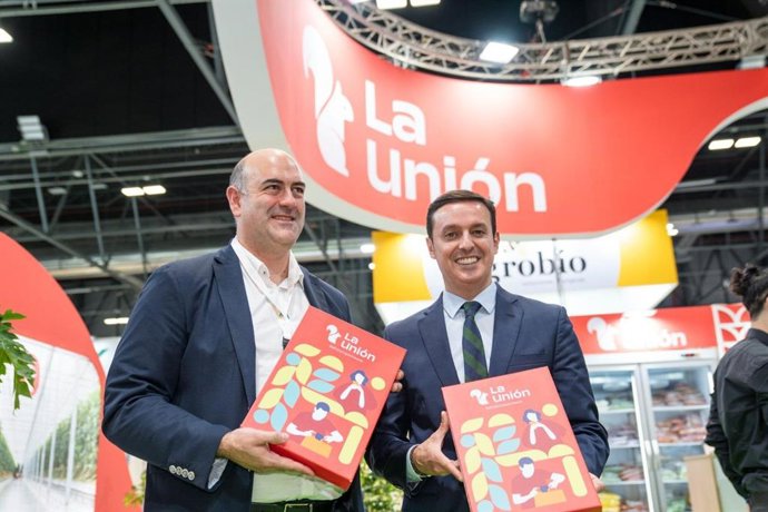 El presidente de la Diputación durante su participación en Fruit Attraction.