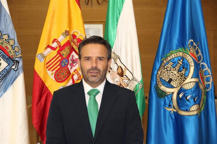 El diputado provincial de VOX en Huelva, Miguel Ángel Sánchez.