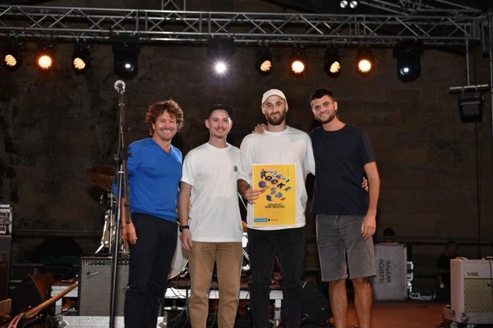 El grupo de música Negre se proclama ganador del Concurso Pop Rock 2023