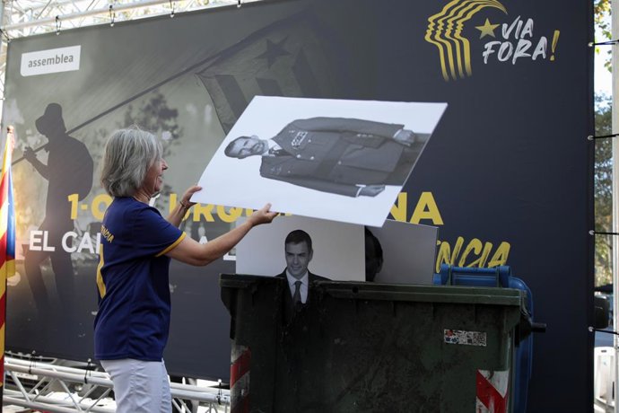 La presidenta de l'ANC, Dolors Feliu