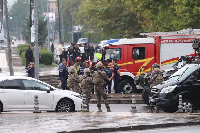 Ataque contra el Ministerio del Interior turco en Ankara 