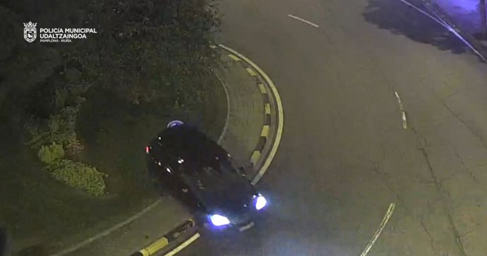 Imagen del suceso en la glorieta del monasterio ed Velate