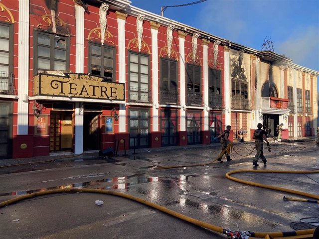 Imagen de la fachada de la discoteca tras su extinción