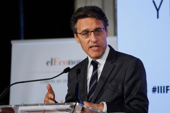 El secretario general de Agricultura y Alimentación, Fernando Miranda Sotillos, durante el III Foro de Retail y Gran Consumo de elEconomista, 