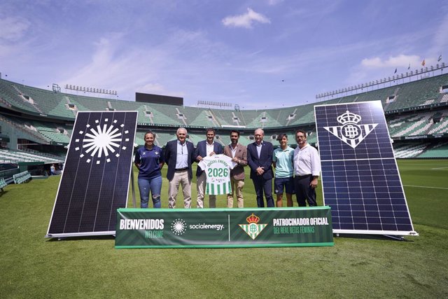 Firma de Social Energy y Real Betis Balompié.