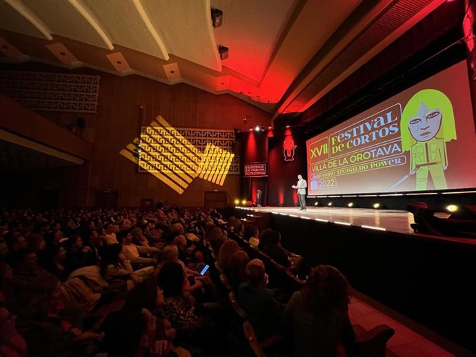 Celebración del Festival de Cortos de La Orotava en el Auditorio Teobaldo Power