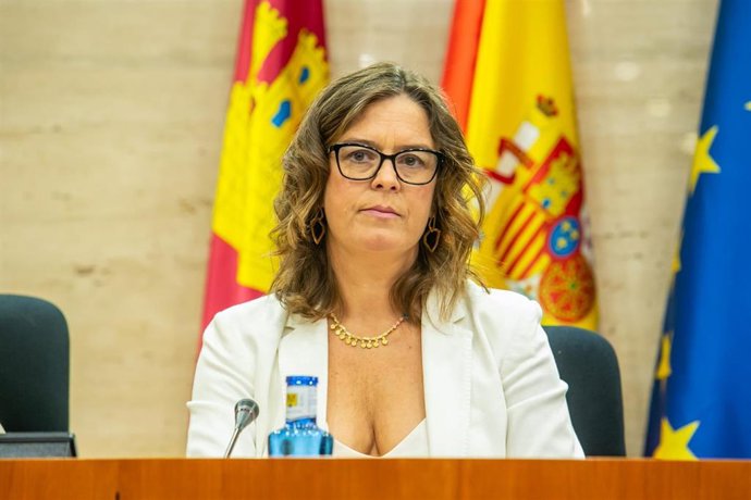 La consejera portavoz del Gobierno de C-LM, Esther Padilla