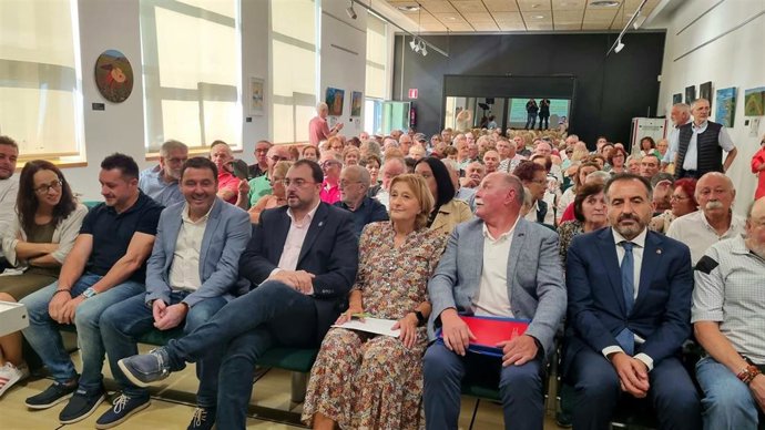 La delegada del Gobierno, Delia Losa, en los actos del Día de las personas mayores.