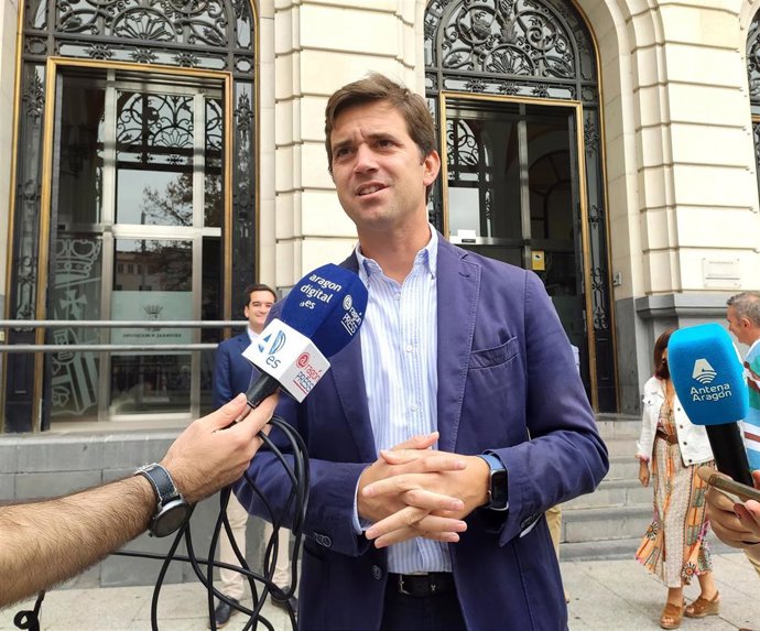 Presidente del PP-Zaragoza, Ramón Celma.