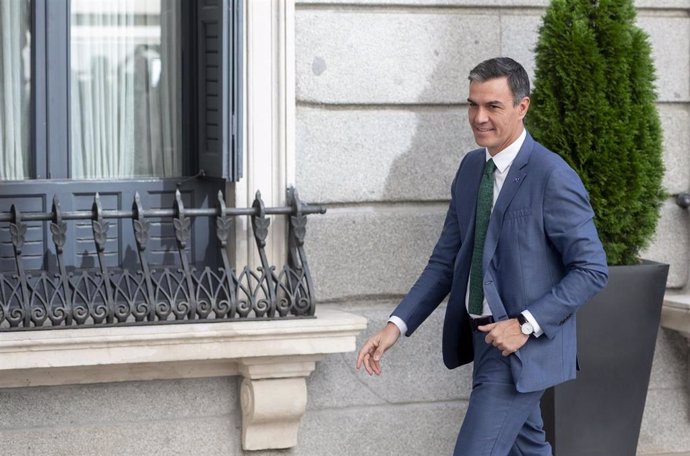 El presidente del Gobierno en funciones, Pedro Sánchez.