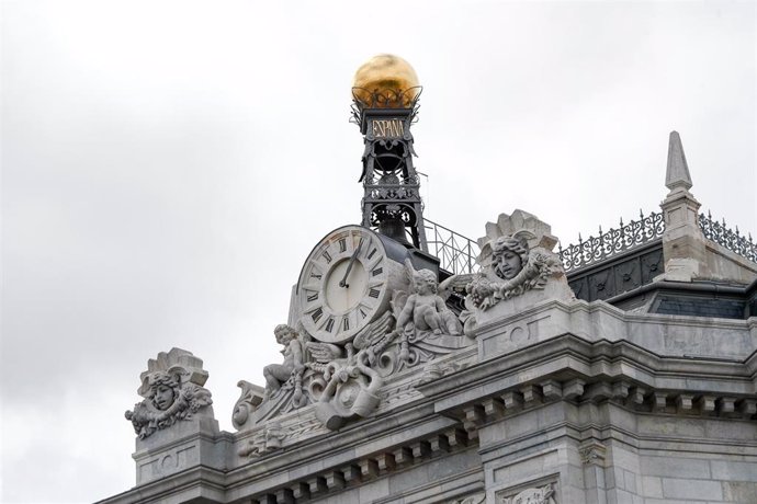 Archivo - Fachada del Banco de España. 