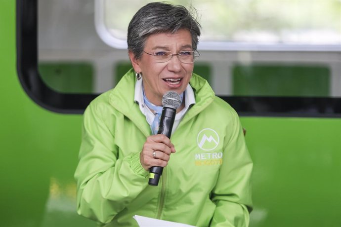BOGOTÁ, 10 de agosto de 2023.- La alcaldesa Claudia Lopez, participo de la inauguración del Vagón Escuela de la primera Linea del Metro de Bogotá, el cual por medio de varios espacios lúdicos dará a conocer a los ciudadanos sobre el funcionamiento del