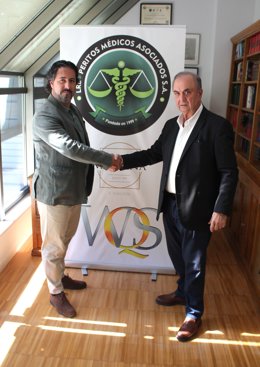 D. Alejandro Truébano, (CLEA) y D. Alfonso Roldán (LRL).