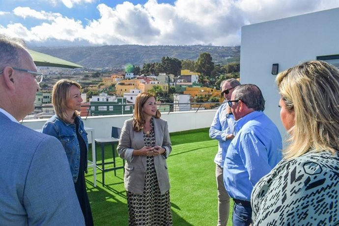 La consejera del Área de Acción Social, Águeda Fumero